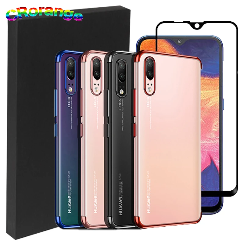 Case Plating Soft TPU Transparent Cover For Samsung M10 M20 M30 9D Glass Elec-Plating Case For Galaxy A10 A30 A50 Tempered Glass
Case Plating Soft TPU Transparent Cover For Samsung M10 M20 M30 9D Glass Elec-Plating Case For Galaxy A10 A30 A50 Tempered Glass