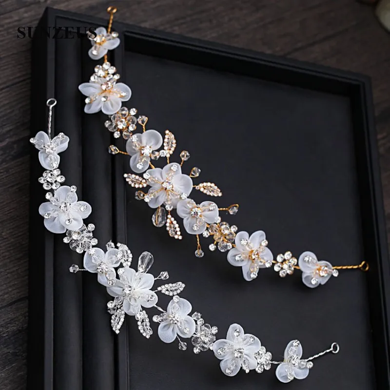 Handmade Flowers Bridal Headband with Crystals Gold/Sliver Wedding Hair Accessories for Bride Girls Prom Sweet Decoration SHA06
Handmade Flowers Bridal Headband with Crystals Gold/Sliver Wedding Hair Accessories for Bride Girls Prom Sweet Decoration SHA06