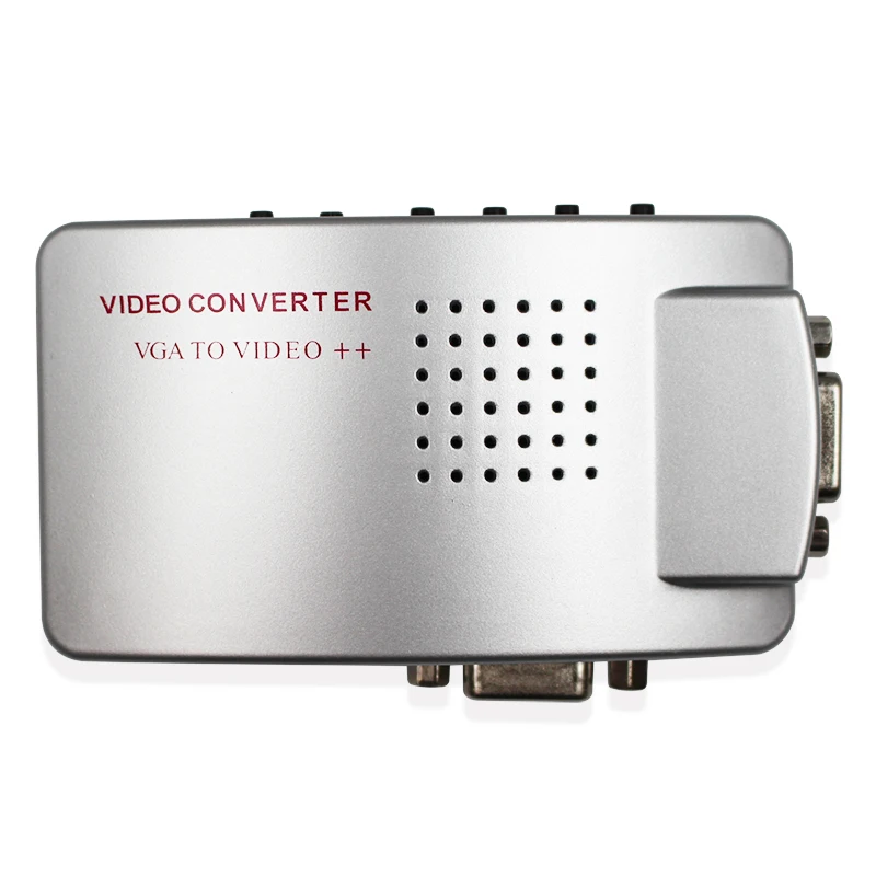 PC Converter Box VGA to TV AV RCA Signal Adapter Converter Video Switch Box Composite Supports NTSC PAL for Computer 
PC Converter Box VGA to TV AV RCA Signal Adapter Converter Video Switch Box Composite Supports NTSC PAL for Computer
