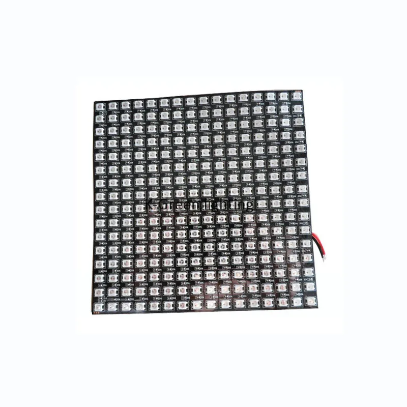 1X High quality 16*16 pixels WS2812B full color led display screen dimension170*170mm flexible plate free shipping
1X High quality 16*16 pixels WS2812B full color led display screen dimension170*170mm flexible plate free shipping