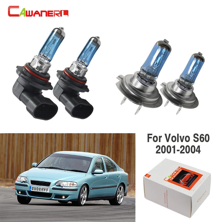 Cawanerl 2 Pair 100W H7 + 9005 Car Light Source Headlight Halogen Bulb 4300K Warm White For Volvo S60 Sedan 2001-2004
Cawanerl 2 Pair 100W H7 + 9005 Car Light Source Headlight Halogen Bulb 4300K Warm White For Volvo S60 Sedan 2001-2004