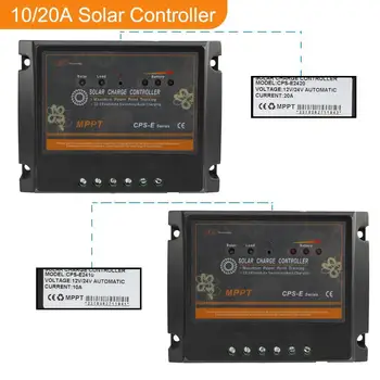 10/20A Solar Panel Battery Charge Controller Solar Charge Controller 12/24V Overload Protection Temperature Compensation
10/20A Solar Panel Battery Charge Controller Solar Charge Controller 12/24V Overload Protection Temperature Compensation