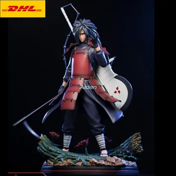 

14" NARUTO Statue Uchiha Madara 008 Bust Simulation Full-Length Portrait 1/7 Scale GK Action Figure PF Toy BOX 34CM B1143