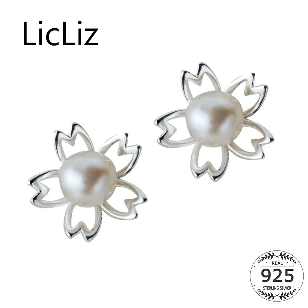 LicLiz New 925 Sterling Silver Stud Earrings for Women Cute Flower Design White Pearl Earrings White Gold Color Jewelries LE0458
LicLiz New 925 Sterling Silver Stud Earrings for Women Cute Flower Design White Pearl Earrings White Gold Color Jewelries LE0458
