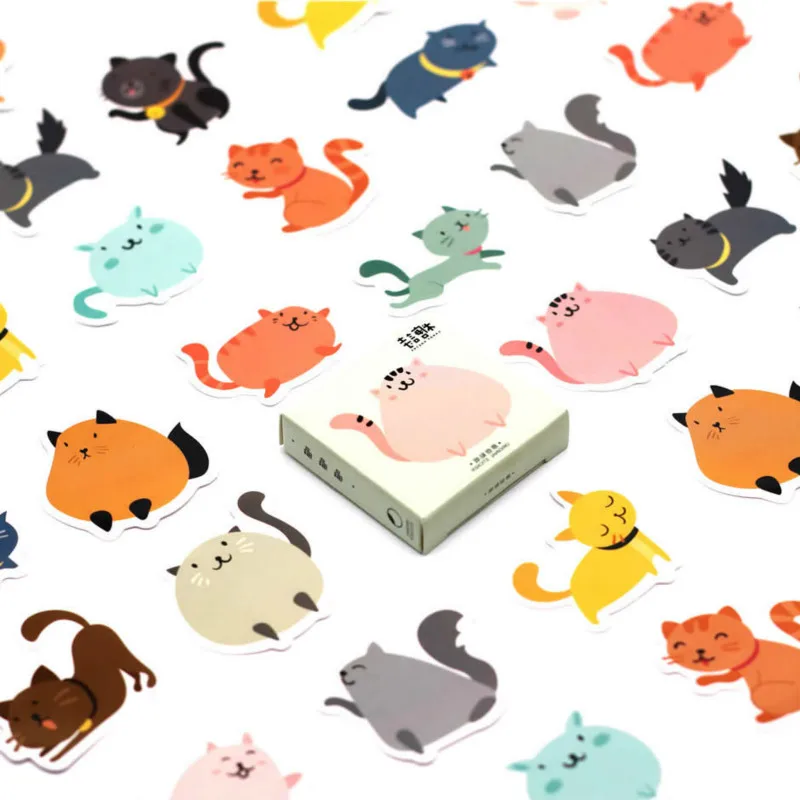 Hot Sale Cartoon Cat Stationery Stickers Diary Handmade Adhesive Paper Japan Sticker Scrapbooking Stationery
Hot Sale Cartoon Cat Stationery Stickers Diary Handmade Adhesive Paper Japan Sticker Scrapbooking Stationery