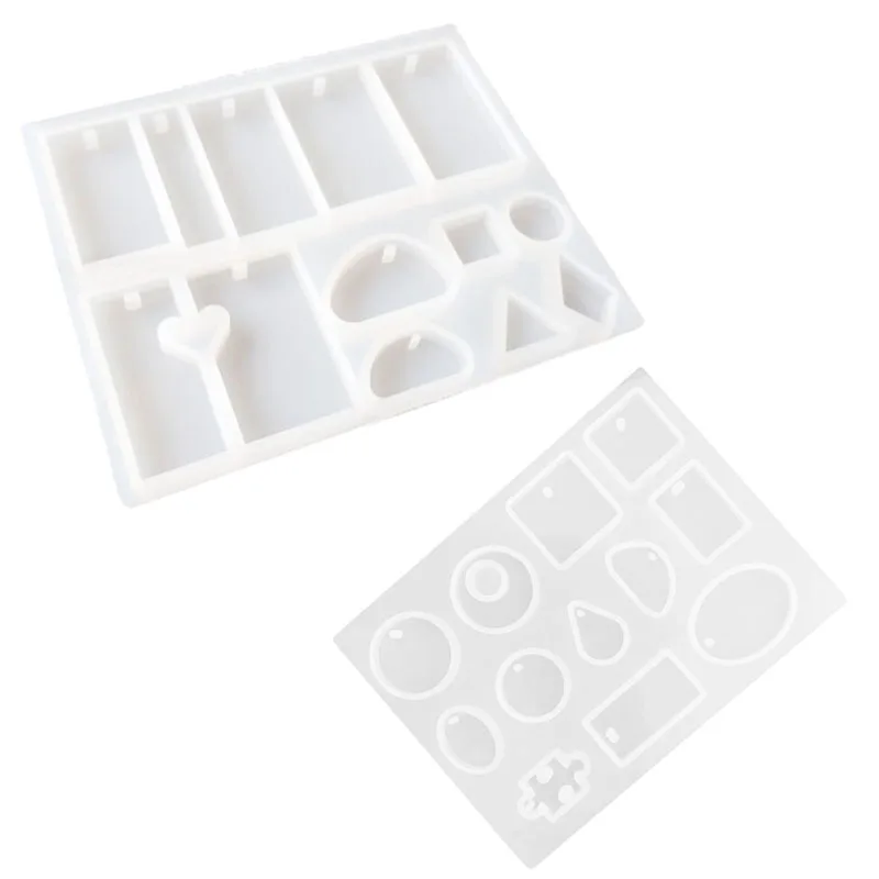Фото 2 упаковки литья смолы формы силиконовые ювелирных изделий с | Инструменты для украшений (33027087928)