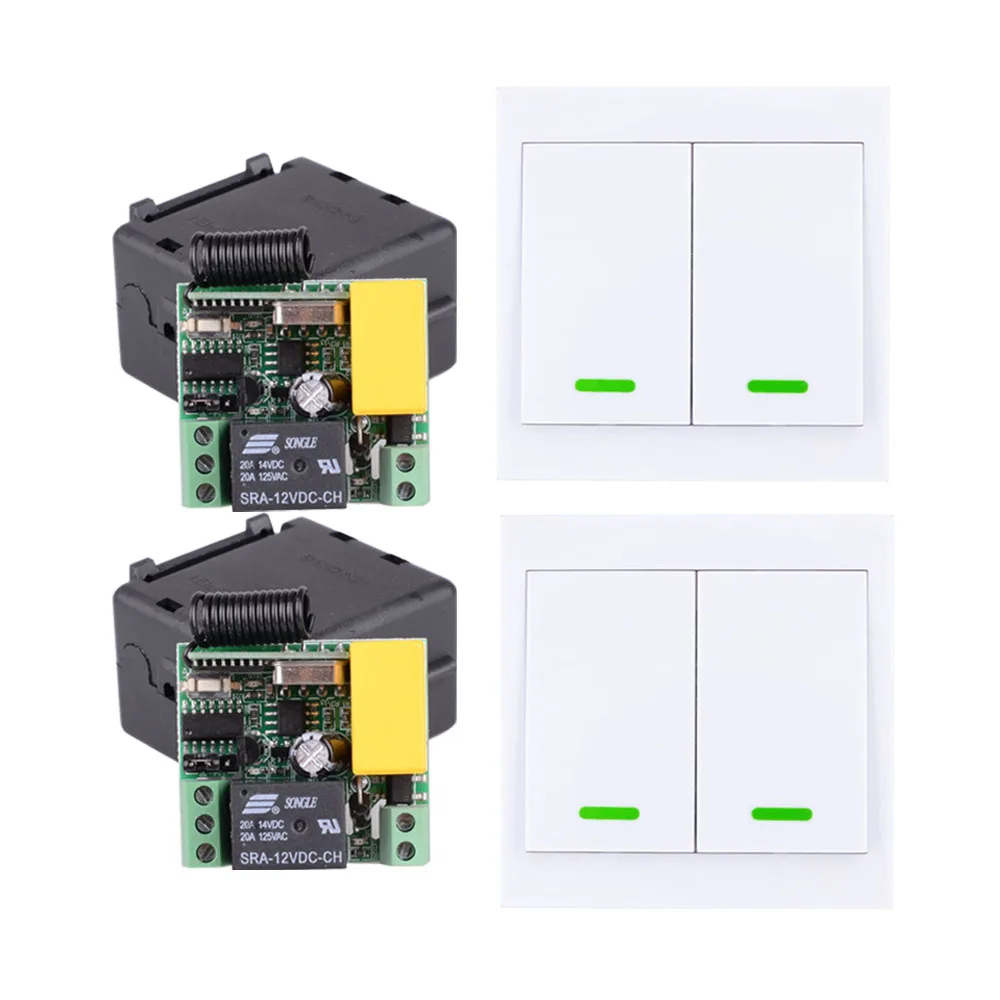 220V 1CH RF Wireless Remote Control Switch System For LED Stairs Ceiling Light Strips,Receiver + 2CH 86 Wall Transmitter
220V 1CH RF Wireless Remote Control Switch System For LED Stairs Ceiling Light Strips,Receiver + 2CH 86 Wall Transmitter