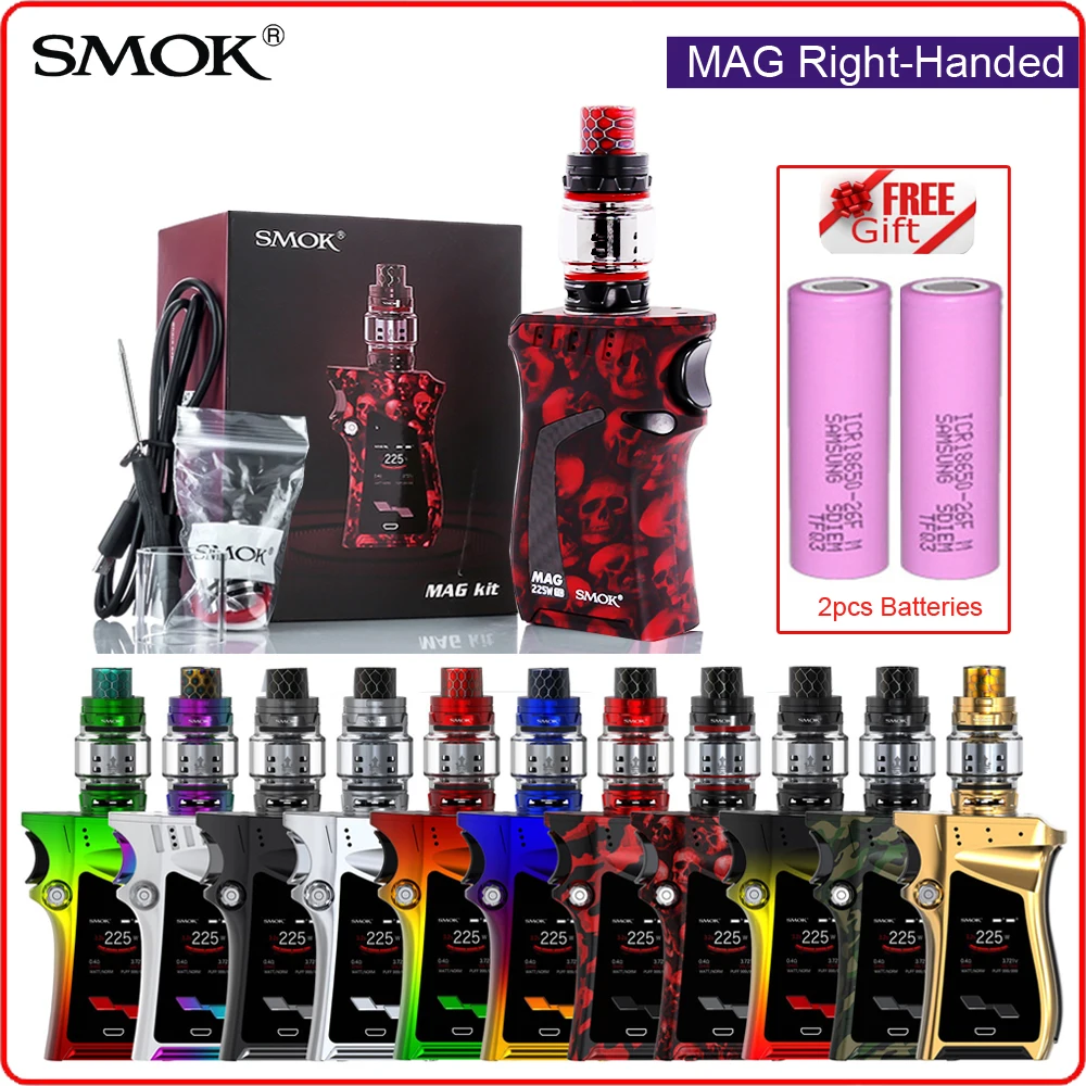 Original SMOK Mag KIT with Electronic e Cigarette Vape Box Mod 225W 8ml Atomizer TFV12 PRINCE Vaporizer Tank V12 Prince Coil
Original SMOK Mag KIT with Electronic e Cigarette Vape Box Mod 225W 8ml Atomizer TFV12 PRINCE Vaporizer Tank V12 Prince Coil