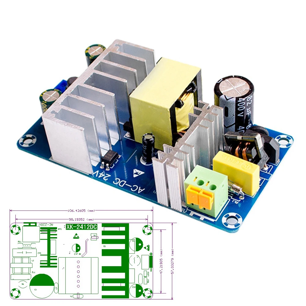 For Power Supply Module AC 110v 220v to DC 24V 6A AC-DC Switching Power Supply Board Promotion
For Power Supply Module AC 110v 220v to DC 24V 6A AC-DC Switching Power Supply Board Promotion