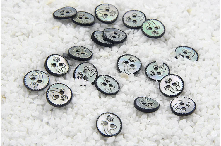 10pcs/lot Clothing laser flower shell buckle spring and summer shirt button DIY accessories button 11mm
10pcs/lot Clothing laser flower shell buckle spring and summer shirt button DIY accessories button 11mm