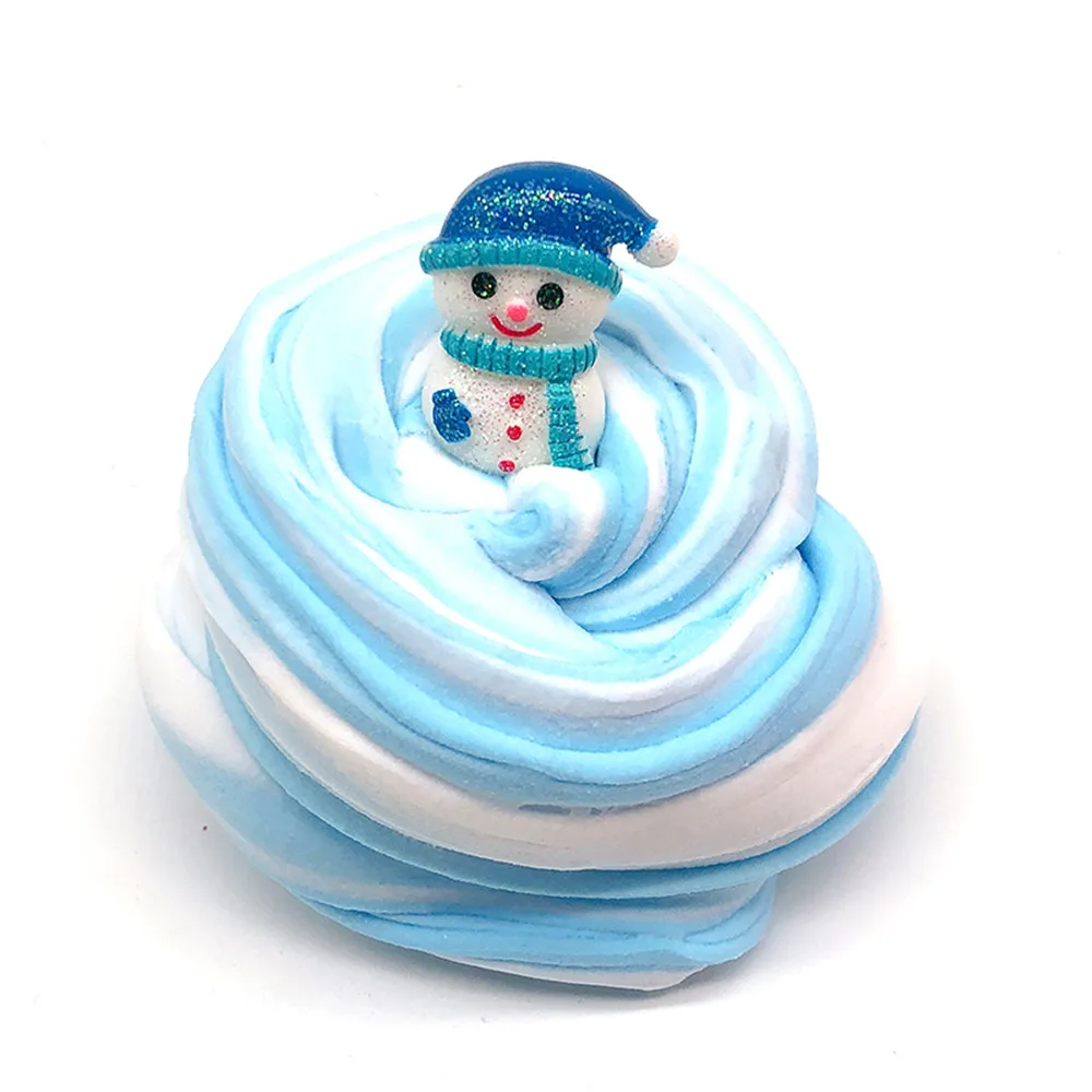 Clay Slime DIY Soft Cotton Cloud Slime Christmas Tree Mud Slime Putty Scented Stress Clay Sludge Toy For Xmas Gift 1217
Clay Slime DIY Soft Cotton Cloud Slime Christmas Tree Mud Slime Putty Scented Stress Clay Sludge Toy For Xmas Gift 1217