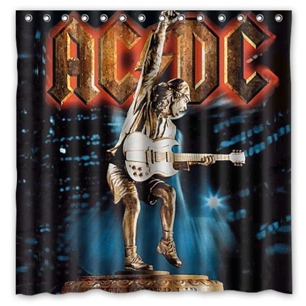 AC&DC Shower Curtain Waterproof Fabric Curtain For The Bathroom Polyester Bath Screen Shower Room Product 180x180cm
AC&DC Shower Curtain Waterproof Fabric Curtain For The Bathroom Polyester Bath Screen Shower Room Product 180x180cm