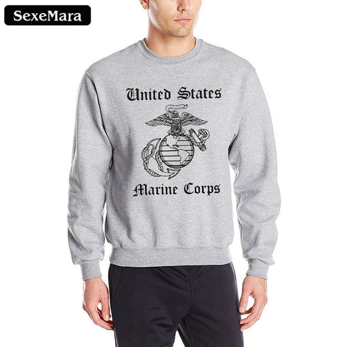 SexeMara 2018 New Hoodie Men Women United States Marine Corps Logo Print Pullover US MC Cool Hoodie Sweatshirt With Hat
SexeMara 2018 New Hoodie Men Women United States Marine Corps Logo Print Pullover US MC Cool Hoodie Sweatshirt With Hat