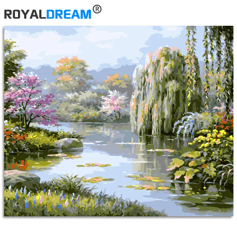 ROYALDREAM Park Spring DIY Painting By Numbers Acrylic Paint By Numbers HandPainted Oil Painting On Canvas For Home Decor
ROYALDREAM Park Spring DIY Painting By Numbers Acrylic Paint By Numbers HandPainted Oil Painting On Canvas For Home Decor