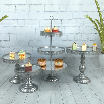 4pcs Mirror Surface Cake Stand Wedding Dessert Tray Party Birthday Wedding Cake Display Cookies Fruit Holder
4pcs Mirror Surface Cake Stand Wedding Dessert Tray Party Birthday Wedding Cake Display Cookies Fruit Holder