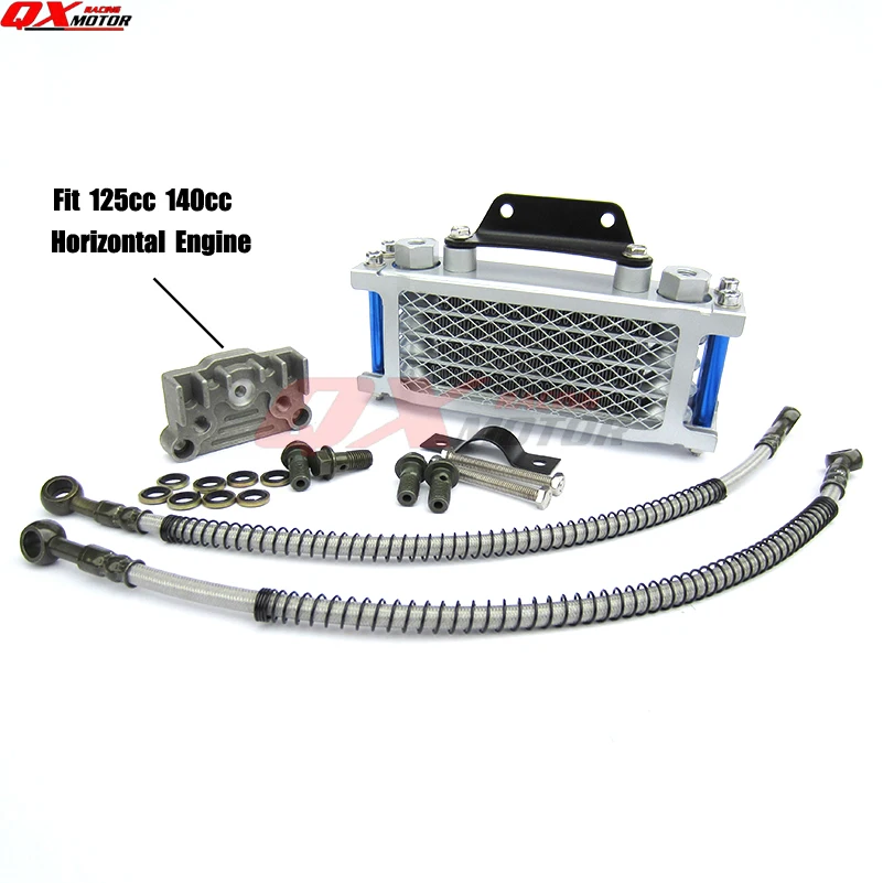 125cc 140cc Dirt bike Pit bike monkey bike DAX pocket bike ATV motorcycle use Oil Cooler set
125cc 140cc Dirt bike Pit bike monkey bike DAX pocket bike ATV motorcycle use Oil Cooler set