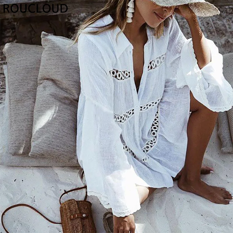 2018 Pareo Beach Cover Up Bikini Crochet Swimwear Women White Cotton Beach Dress Ladies Swimsuit Cover Up Robe De Plage
2018 Pareo Beach Cover Up Bikini Crochet Swimwear Women White Cotton Beach Dress Ladies Swimsuit Cover Up Robe De Plage