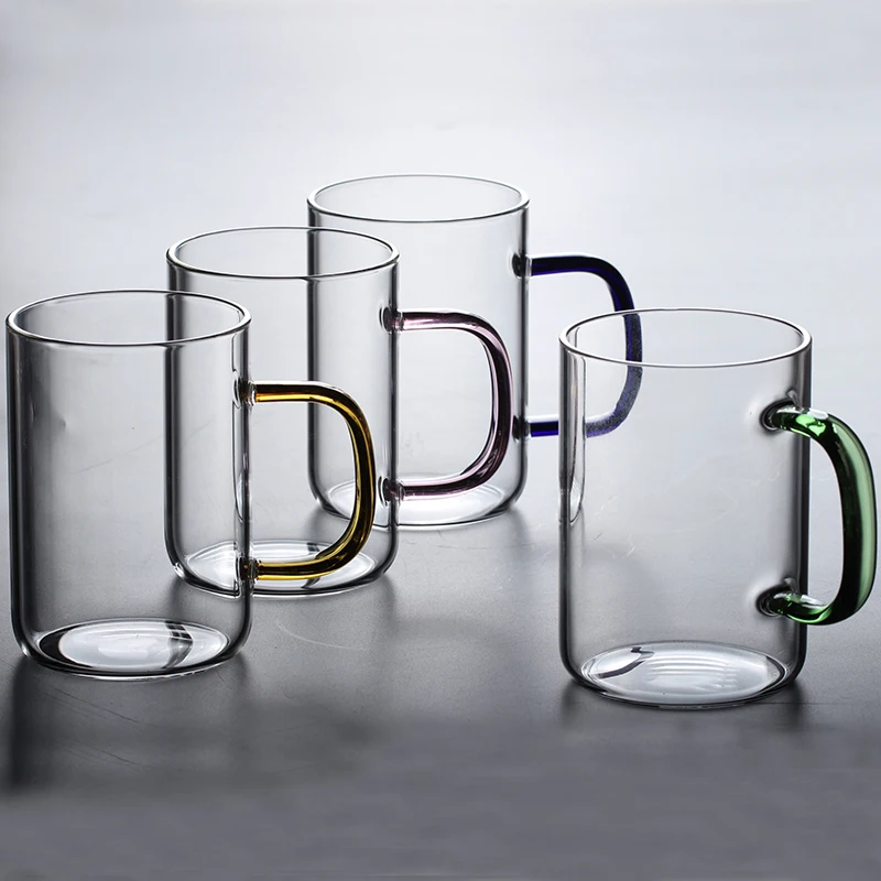 Thicken Wine Glass Tea Cup with Handle and Cover Heat-resistant Glass Cup for Household Restaurant
Thicken Wine Glass Tea Cup with Handle and Cover Heat-resistant Glass Cup for Household Restaurant
