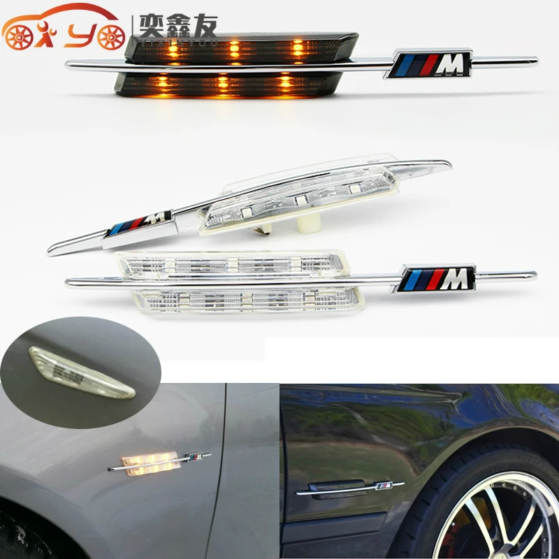 YIXINYOU 2PCS/LOT LED side Marker light Turn signal lamp for BMW E81 E82 E87 E88 E90 E91 E92 E60 E61 with M logo
YIXINYOU 2PCS/LOT LED side Marker light Turn signal lamp for BMW E81 E82 E87 E88 E90 E91 E92 E60 E61 with M logo