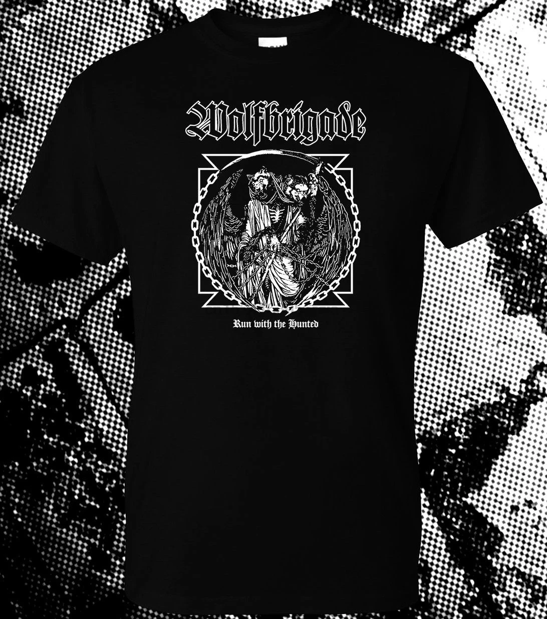 WOLFBRIGADE Run with the Hunted Shirt disfear skitsystem inepsy discharge amebix
WOLFBRIGADE Run with the Hunted Shirt disfear skitsystem inepsy discharge amebix
