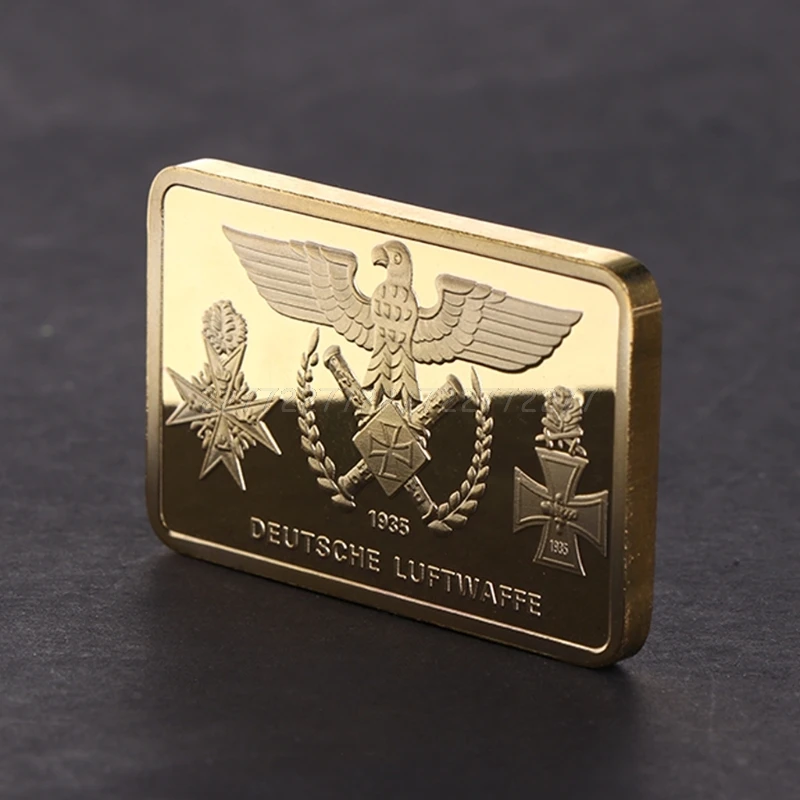 Commemorative Coin Germany Bomber Golden Square Collection Gift Arts Gifts Souvenir N24 dropship
Commemorative Coin Germany Bomber Golden Square Collection Gift Arts Gifts Souvenir N24 dropship