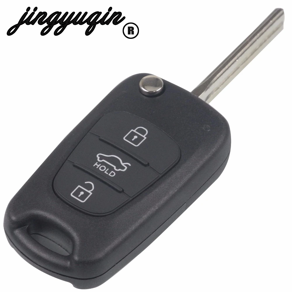 jingyuqin 3 Buttons Flip Remote Key Shell For HYUNDAI I30 IX35 For Kia K2 K5 Car Keys Case Fob Replacement Cover Blank
jingyuqin 3 Buttons Flip Remote Key Shell For HYUNDAI I30 IX35 For Kia K2 K5 Car Keys Case Fob Replacement Cover Blank