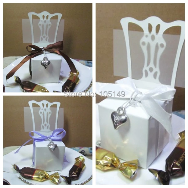 Quality Promise wedding souvenirs box white chair candy box with multi color ribbon For Party Gift box and chocolate box 250pcs
Quality Promise wedding souvenirs box white chair candy box with multi color ribbon For Party Gift box and chocolate box 250pcs