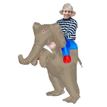 Adult Riding Elephant Fantasy Inflatable Halloween Funny Costume Carnival Party Suit
Adult Riding Elephant Fantasy Inflatable Halloween Funny Costume Carnival Party Suit