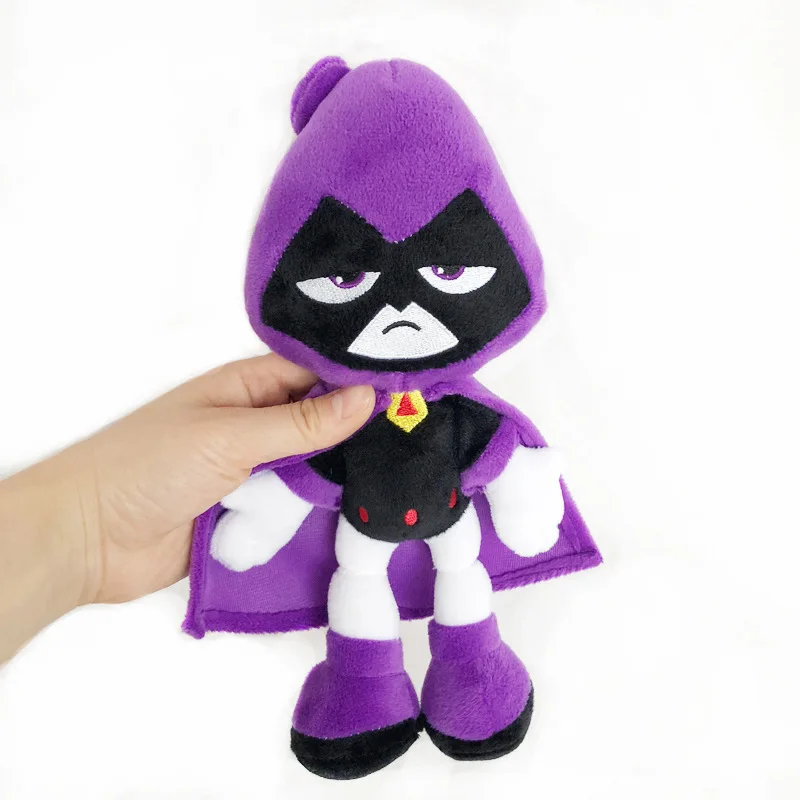 Teen Titans Go Robin Cyborg Beast Boy Starfire Raven Silkie Plush Toys Figures Dolls Kids Friends Cosplay Toys Gifts 27cm
Teen Titans Go Robin Cyborg Beast Boy Starfire Raven Silkie Plush Toys Figures Dolls Kids Friends Cosplay Toys Gifts 27cm
