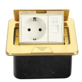 European-style ground socket square ultra-thin pop-up copper alloy European standard plus computer ground DC-033
European-style ground socket square ultra-thin pop-up copper alloy European standard plus computer ground DC-033