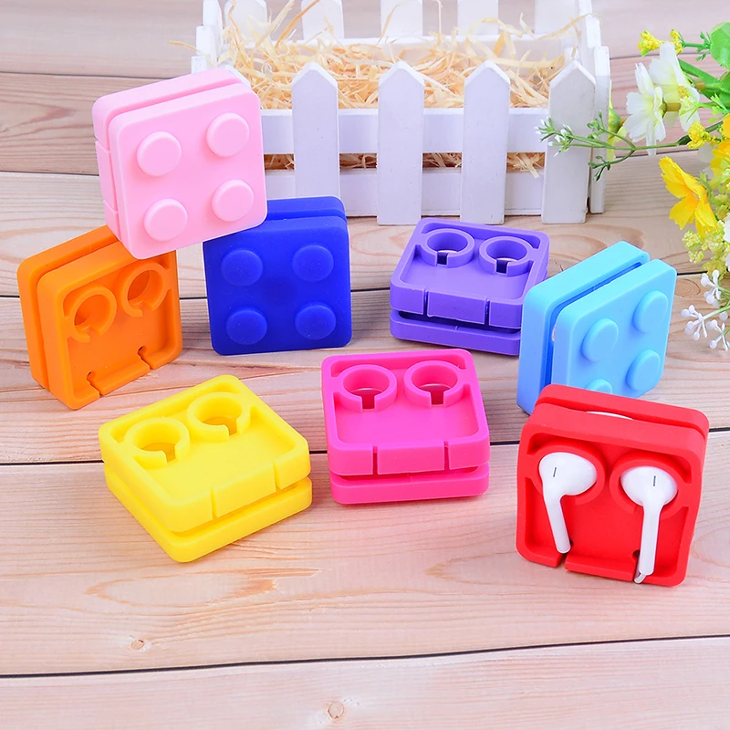 Silicone Square Building Blocks Type Cable Winder Earphone Lines Wrapped Headphone Line Holder Wire Organizer Cable Cord Wrap
Silicone Square Building Blocks Type Cable Winder Earphone Lines Wrapped Headphone Line Holder Wire Organizer Cable Cord Wrap