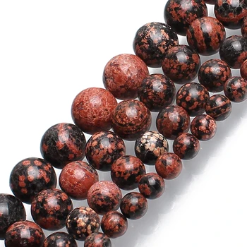 Natural Mahagony Snowflake Jasper Stone Round Beads For Jewelry Making Bracelet 15inches 6/8/10/12mm Pick Size
Natural Mahagony Snowflake Jasper Stone Round Beads For Jewelry Making Bracelet 15inches 6/8/10/12mm Pick Size