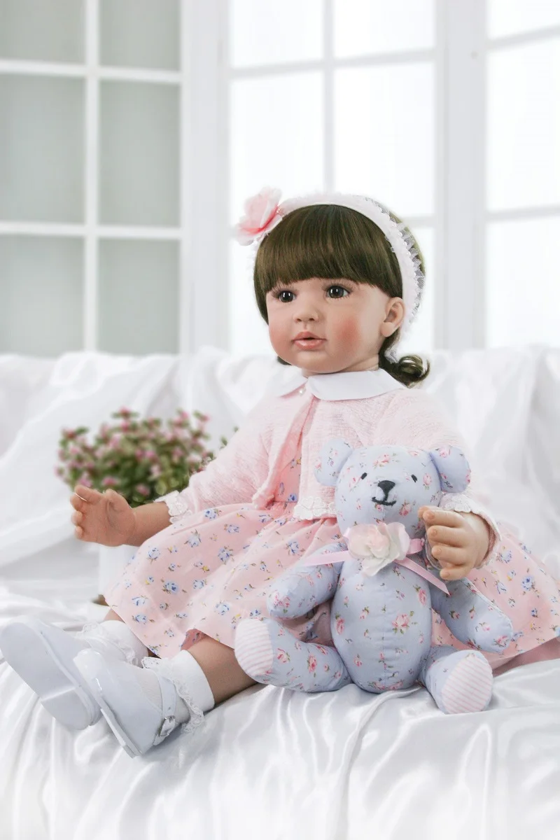 Boutique sleeping reborn baby toy dolls 24"60cm soft silicone vinyl reborn baby girl dolls bebe reborn bonecas play house toy
Boutique sleeping reborn baby toy dolls 24"60cm soft silicone vinyl reborn baby girl dolls bebe reborn bonecas play house toy