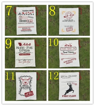 200pcs/lot 14 Styles Top selling Chirstmas gift factory price drawstring santa sack Cheap Gift Bags Canvas Santa Sack
200pcs/lot 14 Styles Top selling Chirstmas gift factory price drawstring santa sack Cheap Gift Bags Canvas Santa Sack