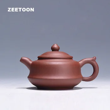 250cc Authentic Yixing Teapot Line Round Pot Xian Yuan Pot Chinese Healthy Purple Clay Handmade Tea Pot Tea set Kettle Tea Maker
250cc Authentic Yixing Teapot Line Round Pot Xian Yuan Pot Chinese Healthy Purple Clay Handmade Tea Pot Tea set Kettle Tea Maker