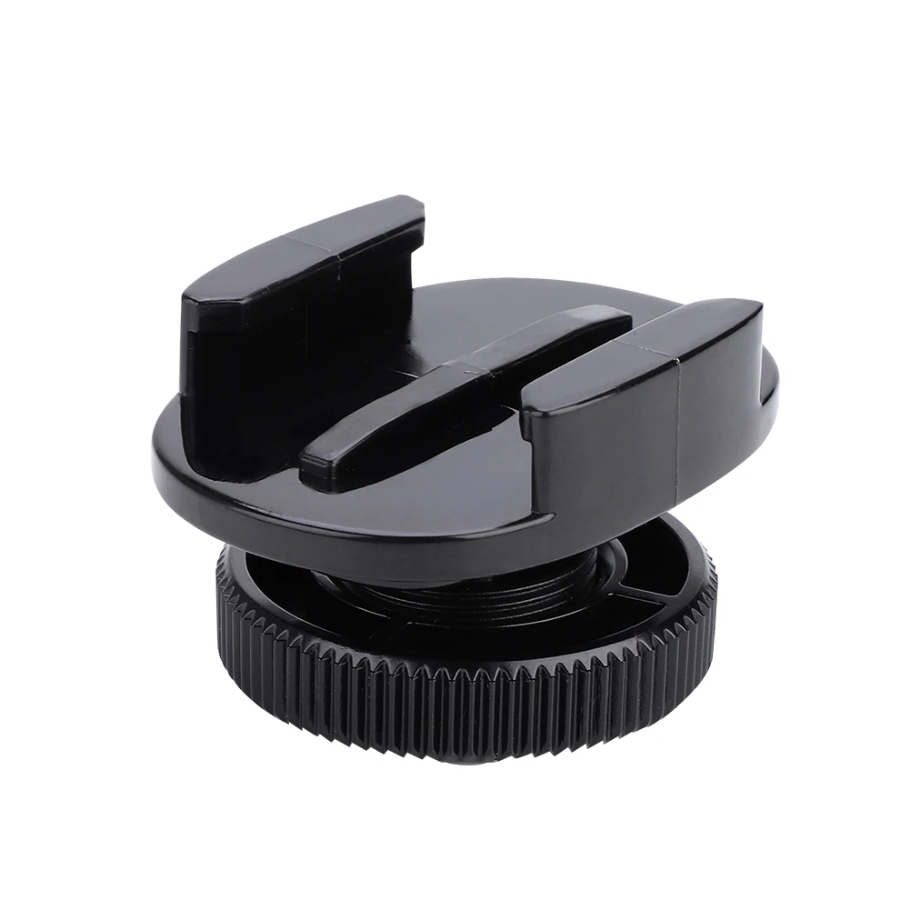 SOONHUA Camera Adapter Base Swivel Camera Cold Shoe Transfer Adapter Bases With 1/4 Screw For GoPro Camera Accessories
SOONHUA Camera Adapter Base Swivel Camera Cold Shoe Transfer Adapter Bases With 1/4 Screw For GoPro Camera Accessories