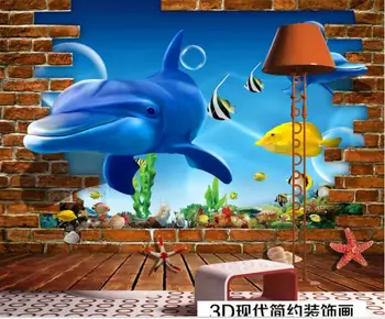 3d wallpaper high-end custom photo mural non-woven wall sticker 3 d Dolphin swimming fish painting 3d wall room murals wallpaper
3d wallpaper high-end custom photo mural non-woven wall sticker 3 d Dolphin swimming fish painting 3d wall room murals wallpaper