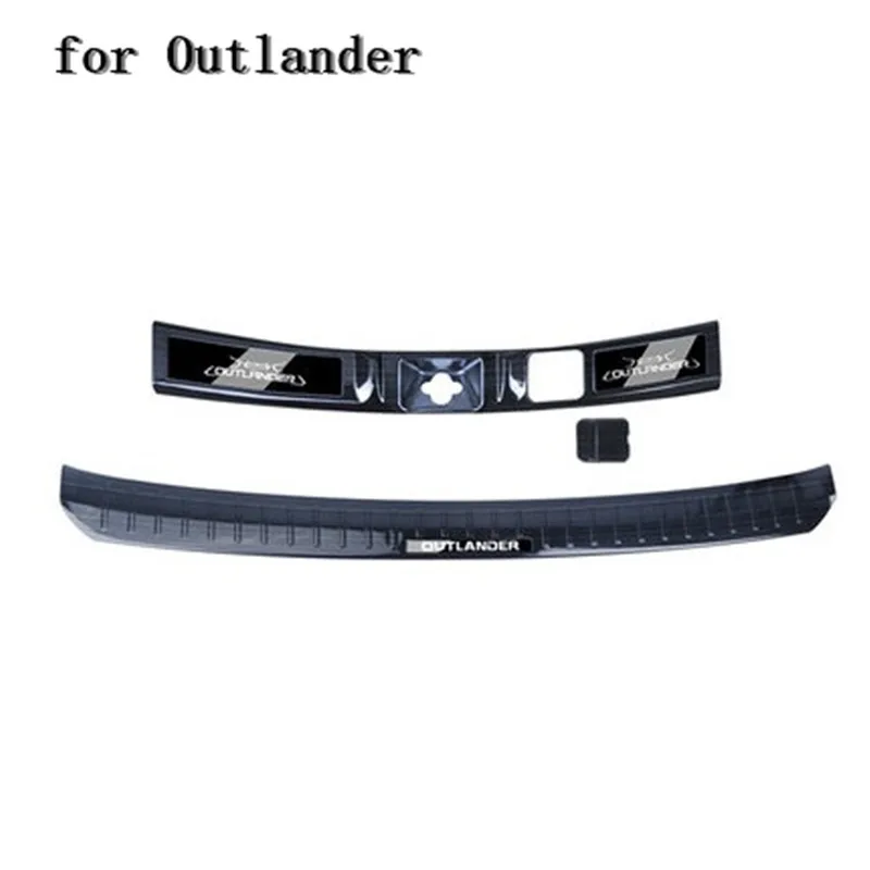 304 Stainless Steel Rear Bumper Protector Sill Trunk Tread Plate Trim For Mitsubishi Outlander 2016 2017 2018 Car styling
304 Stainless Steel Rear Bumper Protector Sill Trunk Tread Plate Trim For Mitsubishi Outlander 2016 2017 2018 Car styling