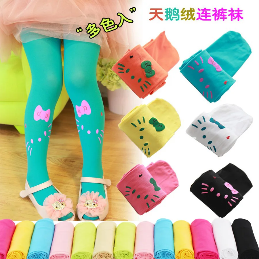 The Spring and Autumn New Printed Cat Girl Render Children Tights Candy Color Velvet Baby Girls Tight
The Spring and Autumn New Printed Cat Girl Render Children Tights Candy Color Velvet Baby Girls Tight