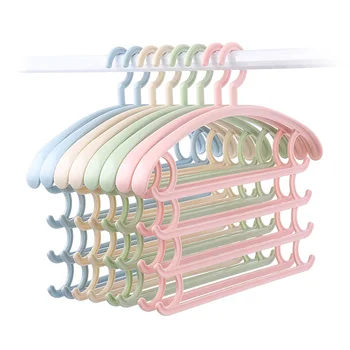 Multifunctional magic trousers hanging shelves 4 layer scarves belts pants storage shelves plastic clothes racking 3pcs/pack
Multifunctional magic trousers hanging shelves 4 layer scarves belts pants storage shelves plastic clothes racking 3pcs/pack