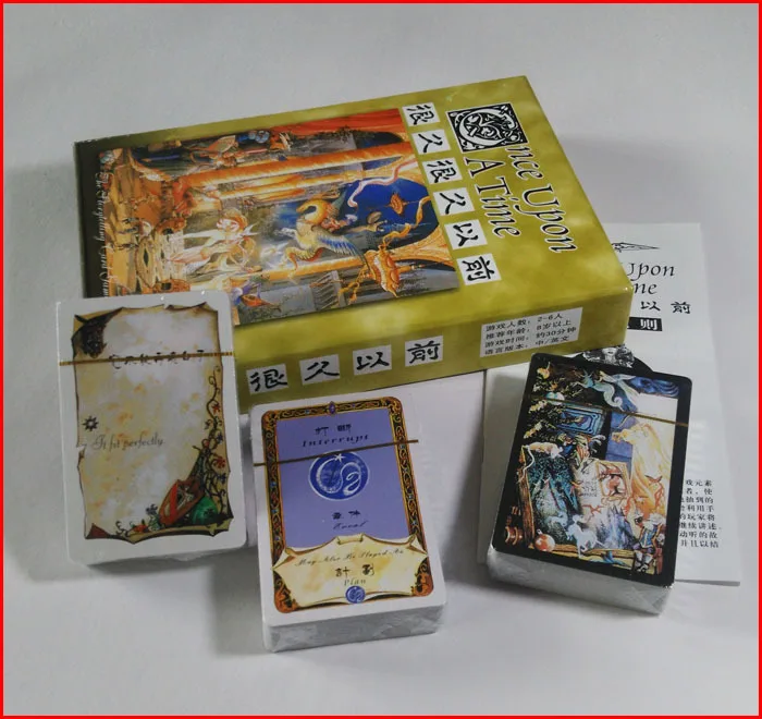 2019 New Board game story telling game once upon a time funny game Party family card game
2019 New Board game story telling game once upon a time funny game Party family card game