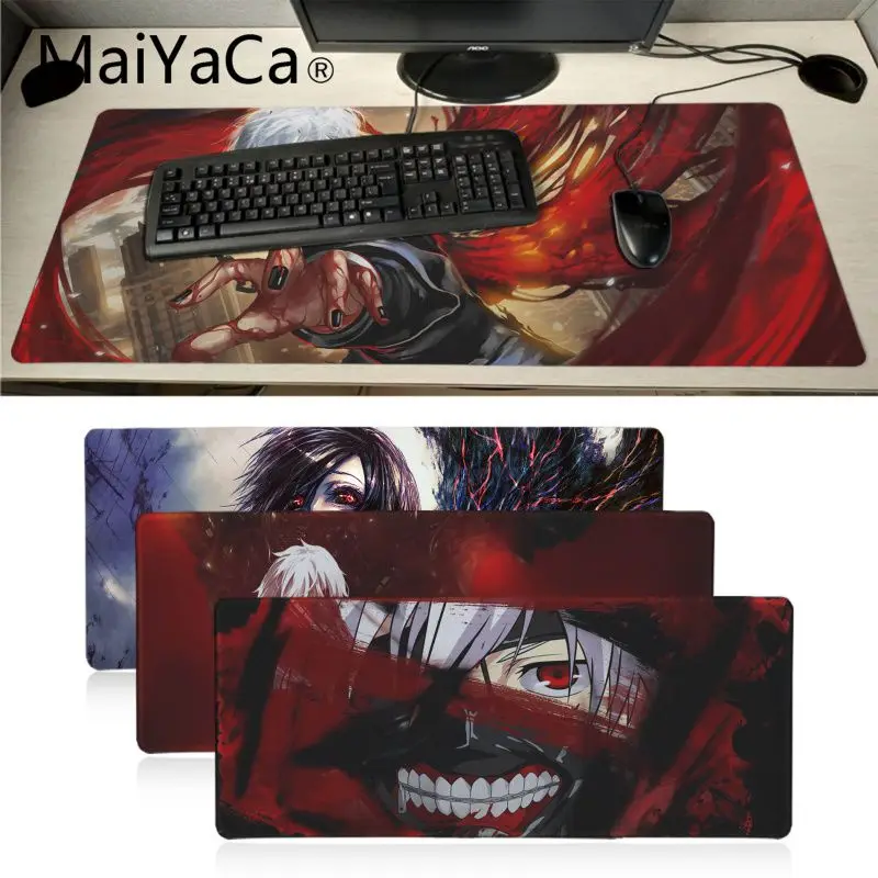 MaiYaCa boy gift pad Tokyo Ghoul gaming gamer play mats Mousepad Anime Cartoon Print Large Size Game Mouse Pad gamer mouse mat
MaiYaCa boy gift pad Tokyo Ghoul gaming gamer play mats Mousepad Anime Cartoon Print Large Size Game Mouse Pad gamer mouse mat