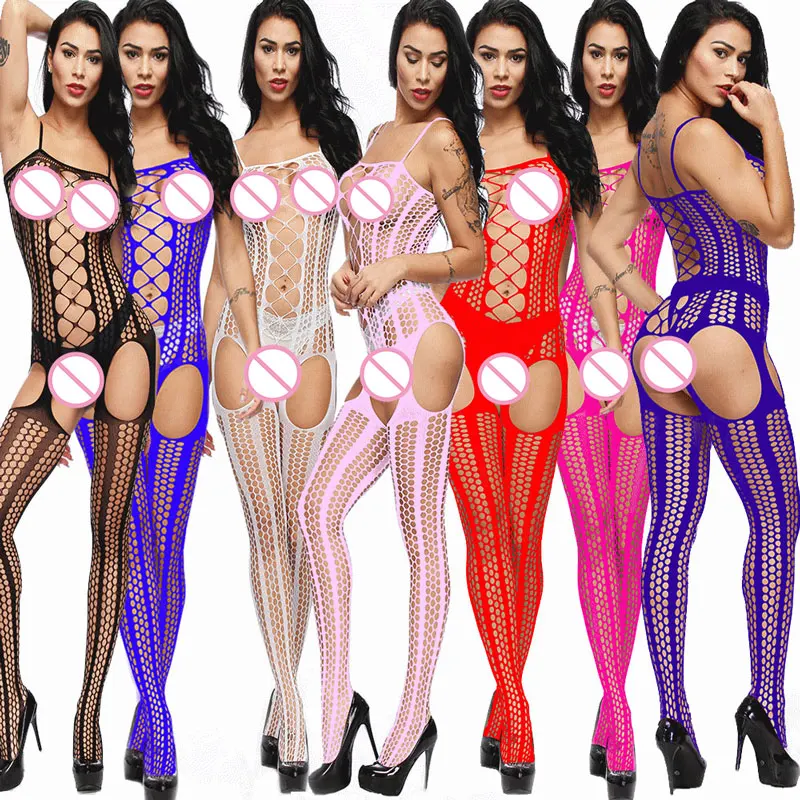 7Color Sexy Lingerie Fishnet Bodysuits Sexy crotchless Costumes Babydoll Bodystockings Open Crotch Elasticity Body Stockings
7Color Sexy Lingerie Fishnet Bodysuits Sexy crotchless Costumes Babydoll Bodystockings Open Crotch Elasticity Body Stockings