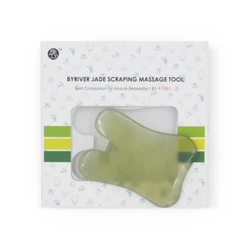 BYRIVER Good Quality Natural Jade Stone Face Massager Gua Sha Scraping Tools Relief Muscle Stiffness Traditional Medical Therapy
BYRIVER Good Quality Natural Jade Stone Face Massager Gua Sha Scraping Tools Relief Muscle Stiffness Traditional Medical Therapy