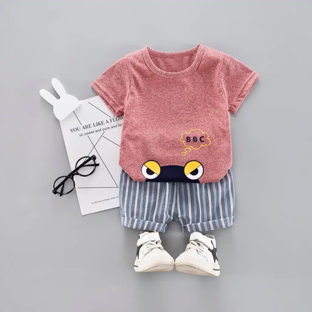 baby boy summer clothes set 2019 infant baby boys girls short