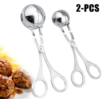 2 pcs Convenient Meatball Maker Stainless Steel Stuffed Meatball Clip DIY Fish Meat Rice Ball Maker for cooking kitchen tools
2 pcs Convenient Meatball Maker Stainless Steel Stuffed Meatball Clip DIY Fish Meat Rice Ball Maker for cooking kitchen tools