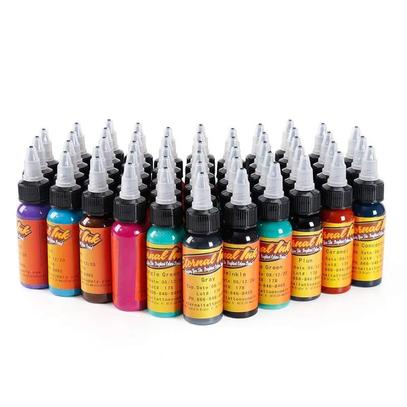 50 color set Tattoo ink Body Paint Ink Set Permanent Makeup Pigment Tattoo & Body Art Microblading Pigmentos Tattoo supplie
50 color set Tattoo ink Body Paint Ink Set Permanent Makeup Pigment Tattoo & Body Art Microblading Pigmentos Tattoo supplie