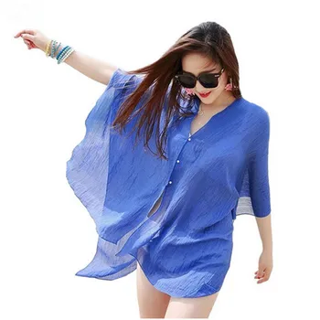 2018 Newest Swimwear Cover Up Sexy Women Beachwear Bikini Swimwear Cover Up Kaftan Beach Wear Summer Pure Beach Dress Sundress
2018 Newest Swimwear Cover Up Sexy Women Beachwear Bikini Swimwear Cover Up Kaftan Beach Wear Summer Pure Beach Dress Sundress