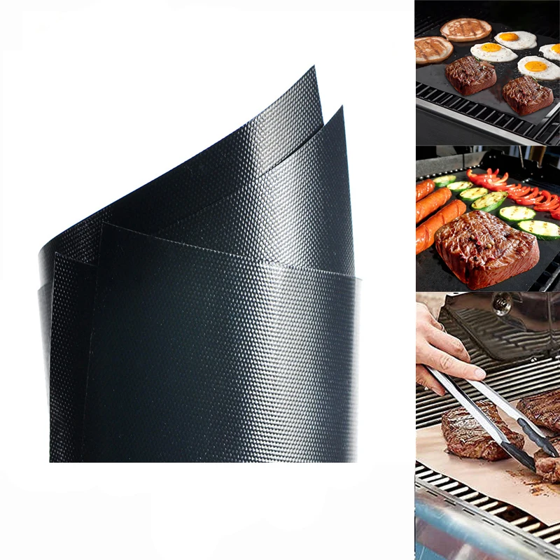 1Pc 40x33cm Non-Stick Heat-Resistant BBQ Gril Mat Kitchen Resuable Barbecue Pad Outdoor Cooking Tool
1Pc 40x33cm Non-Stick Heat-Resistant BBQ Gril Mat Kitchen Resuable Barbecue Pad Outdoor Cooking Tool