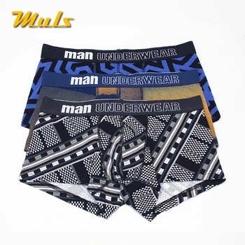 Muls Brand 3PCS/Set 5Styles Carding Cotton Boxers Short Men Fast Dry Mens Underwear Male Bodysuit Under Pant Fitted Size M-3XL
Muls Brand 3PCS/Set 5Styles Carding Cotton Boxers Short Men Fast Dry Mens Underwear Male Bodysuit Under Pant Fitted Size M-3XL